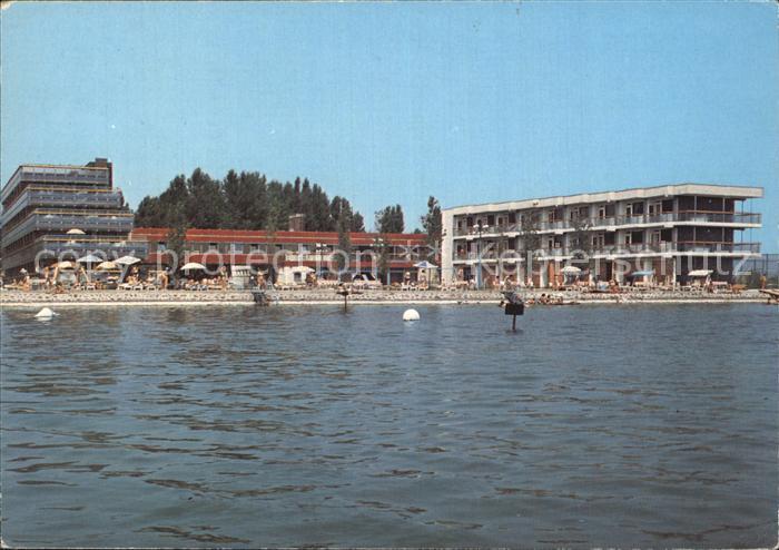 Balatonalmadi uevegipari uedueloen Erholungsheim der Glasindustrie Strand Platte