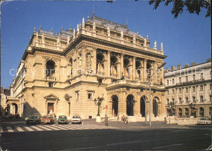 Budapest Magyar Allami Operahaz Ungarische Staatsoper