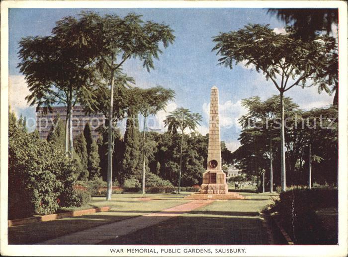 Salisbury Wiltshire War Memorial Public Gardens