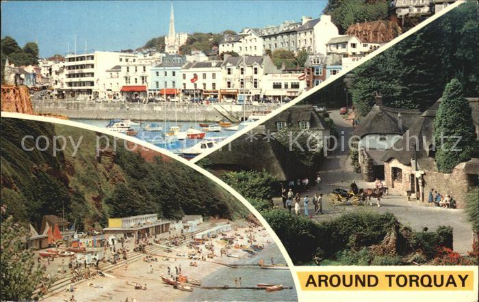 Torquay Torbay Harbour Cockington Village Oddicombe Beach