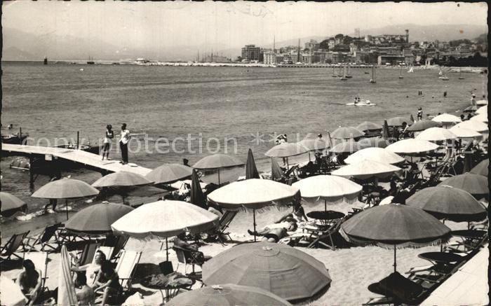 Cannes Alpes-Maritimes Plage de la Croisette