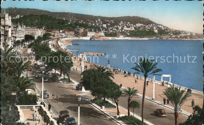 Nice Alpes Maritimes Promenade et Mont Boron