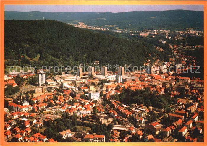 Suhl Thueringer Wald Fliegeraufnahme