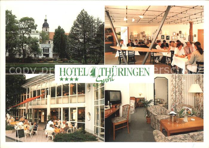 Suhl Thueringer Wald Hotel Thueringen Restaurant Terrasse