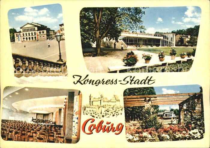 Coburg Bayern Teilansichten Kongressstadt