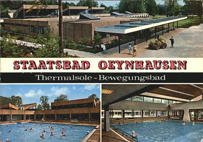 Bad Oeynhausen Staatsbad Thermalsole Bewegungsbad