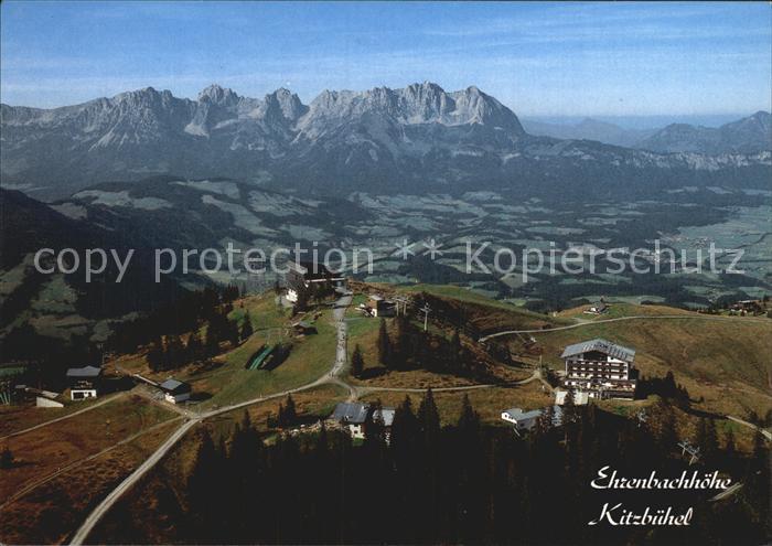 Kitzbuehel Tirol Hotel Ehrenbachhoehe Alpenpanorama Fliegeraufnahme