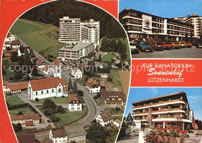 Luetzenhardt Kur Sanatorium Sonnenhof Fliegeraufnahme