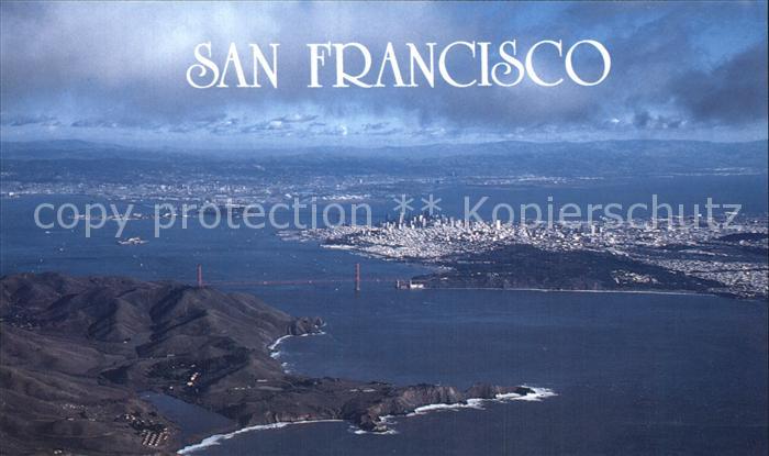 San Francisco California Fliegeraufnahme