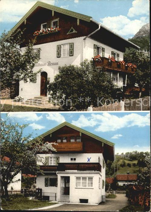 Mittenwald Bayern Landhaus Braun