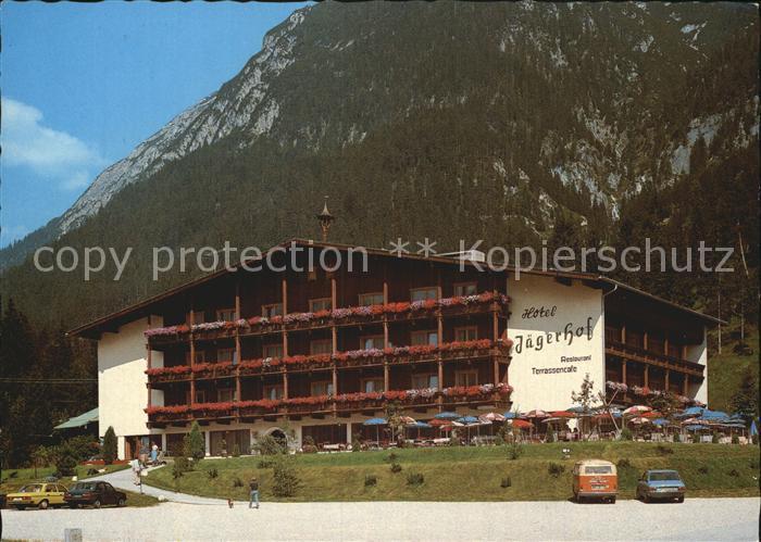 Achenkirch Hotel Jaegerhof Restaurant Terrassencafe