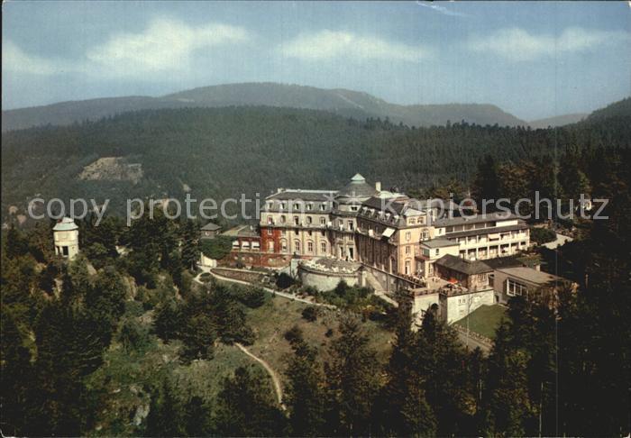 Buehl Baden Kurhaus Buehlerhoehe Schwarzwaldhochstrasse Fliegeraufnahme