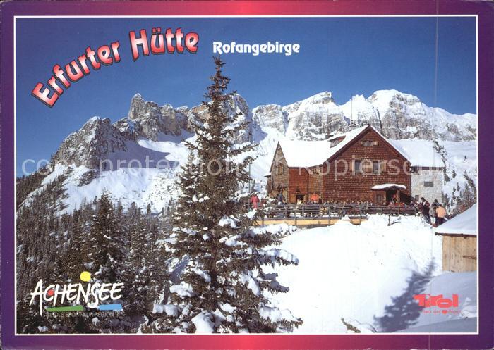 Maurach Tirol Erfurter Huette Rofangebirge