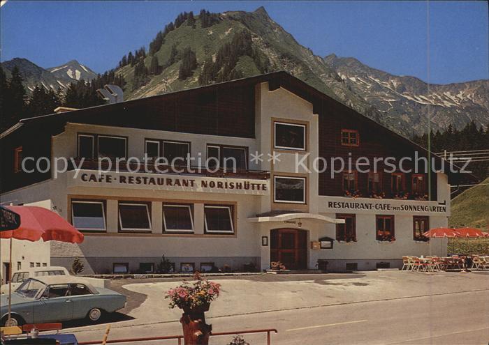 Baad Mittelberg Kleinwalsertal Alpengasthof Cafe Norishuette