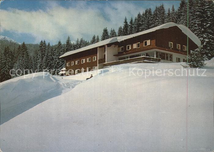 Hirschegg Kleinwalsertal Vorarlberg Sport und Studienheim des Marburger Universi