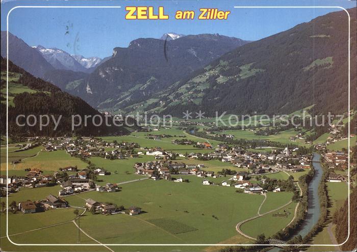 Zell Ziller Tirol Fliegeraufnahme