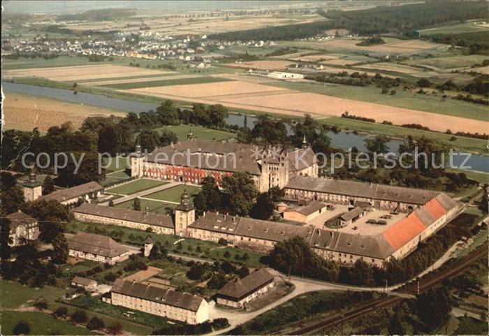 Corvey Schloss ehemalige Reichsabtei Fliegeraufnahme