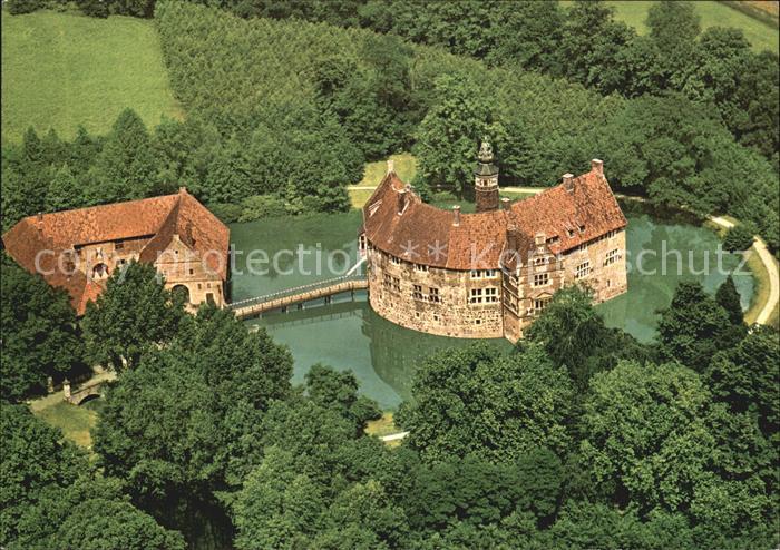 Luedinghausen Burg Vischering Fliegeraufnahme