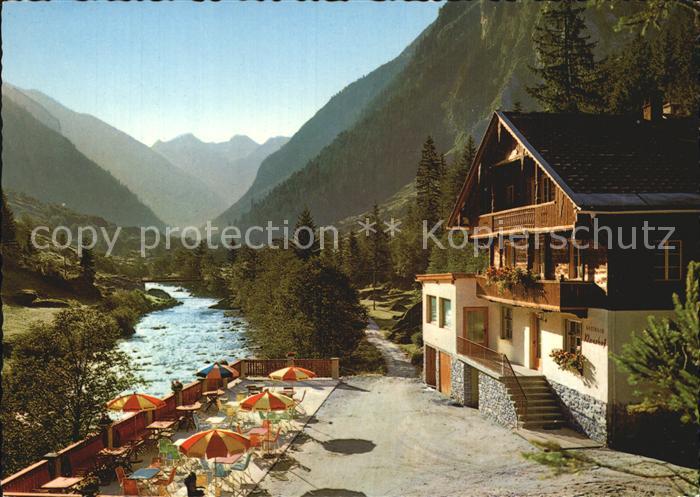 Mayrhofen Zillertal Alpengasthaus Klaushof Zillergrund Alpen