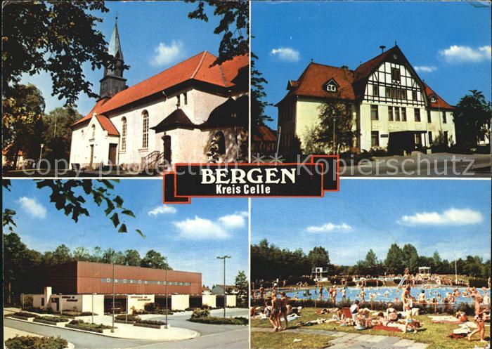 Bergen Celle Kirche Sporthalle Schwimmbad