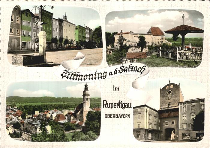 Tittmoning Salzach Teilansichten