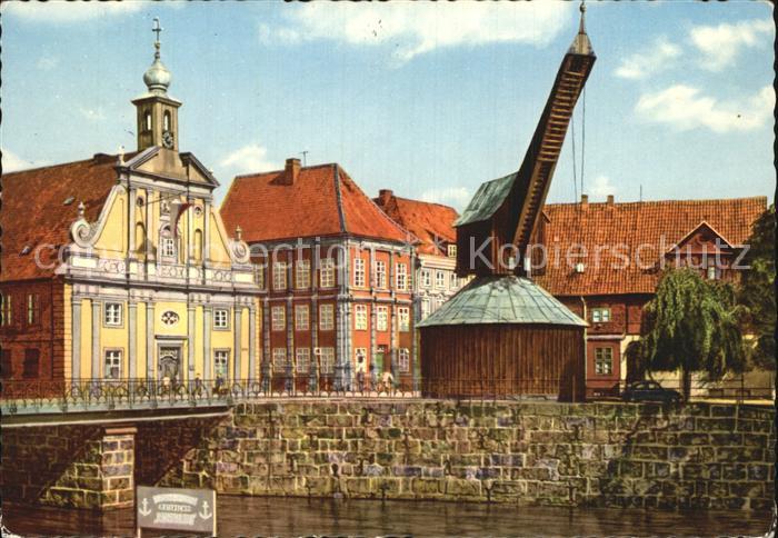 LueNEBURG  CITY Kaufhaus und Alter Kran