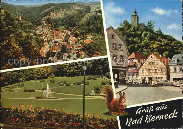 Bad Berneck Panorama Park Altstadt Fachwerkhaus Schlossturm Luftkurort