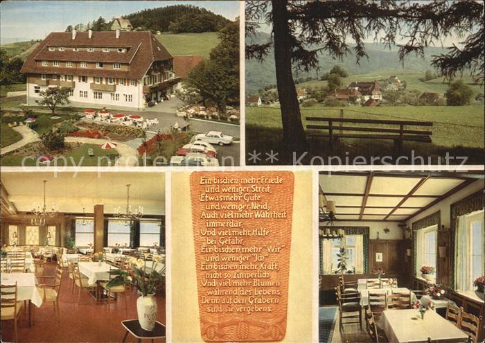 Langackern Hotel Gasthof zum Engel Schwarzwald