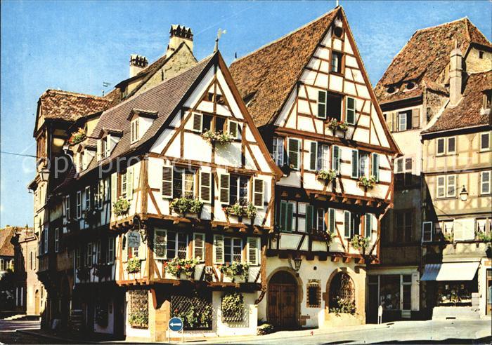 Colmar Haut Rhin Elsass Auberge du Fer Rouge Fachwerkhaeuser