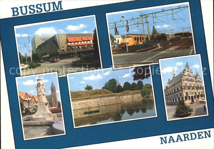 Naarden Gebaeude Bahnhof Eisenbahn Denkmal Stadtmauer