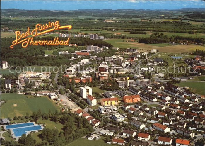 Bad Fuessing Thermalbad Mineral Heilquellen Fliegeraufnahme