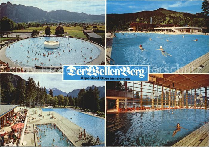 OBERAMMERGAU Bayern Der Wellenberg Alpenbad Schwimmbad