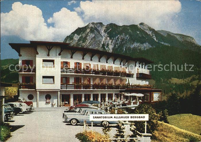 Oberstdorf Sanatorium Allgaeuer Bergbad LVA Westfalen Alpenblick