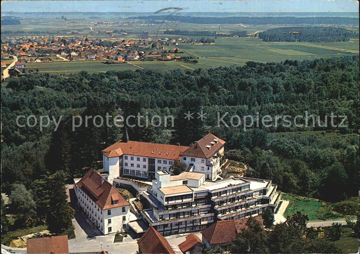 Brandenburg Iller Kloster Schloss Brandenburg Fliegeraufnahme