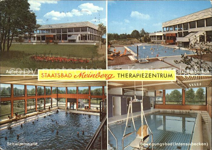 Bad Meinberg Staatsbad Therapiezentrum Heilbad Schwimmhalle