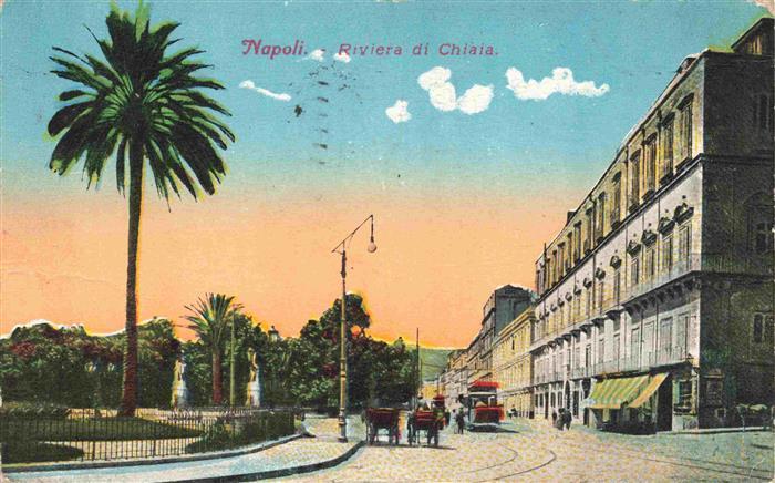 NAPOLI Neapel Naples IT Riviera di Chiaia