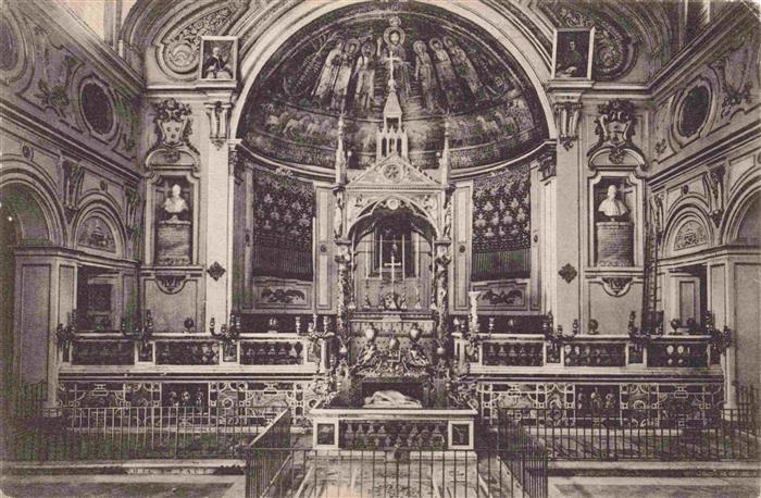 ROMA  Rom Lazio IT Altare maggiore della Chiesa di Santa Cecilia