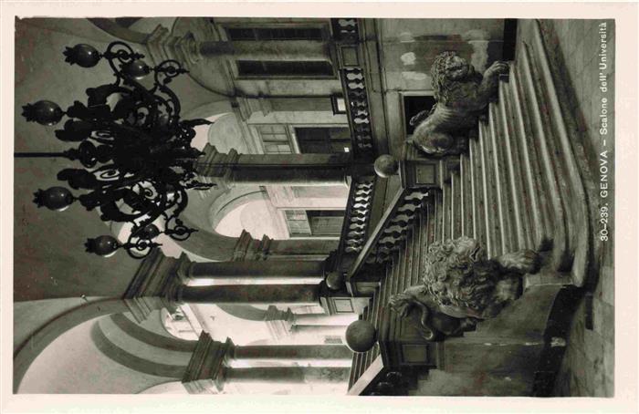 GENOVA Genua Liguria IT Scalone dell Università