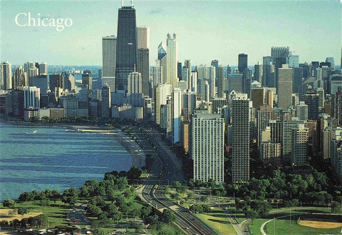 CHICAGO  Illinois USA Chicago's Gold Coast on Lake Shore Drive