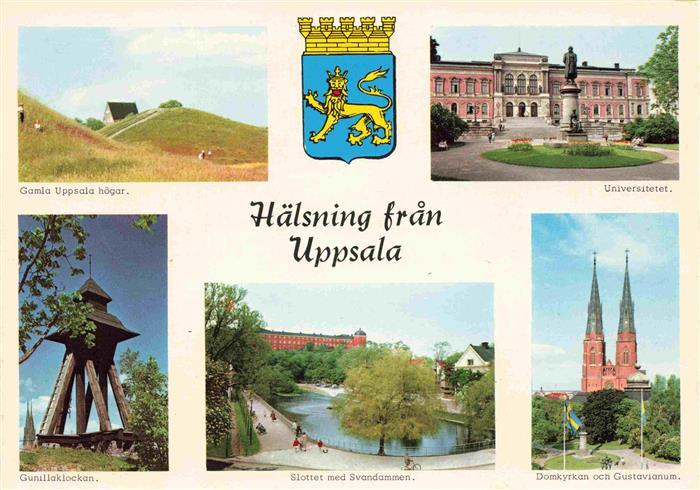 Uppsala Upsala Sweden Gamla Uppsala hoegar Universitetet Gunillaklocken Slotted