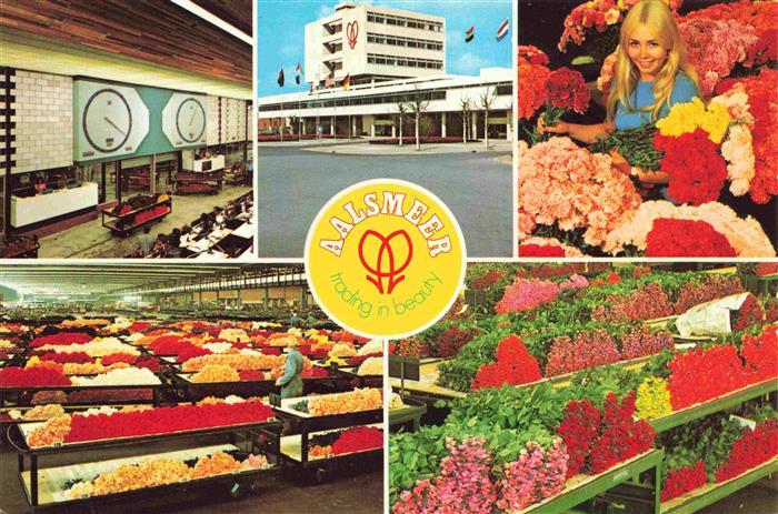 Aalsmeer Noord-Holland NL Flower Markets