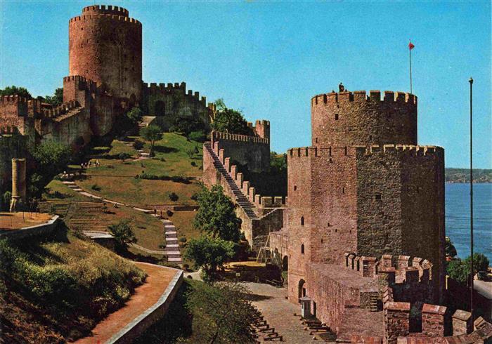 ISTANBUL Constantinopel TK Festung Rumehisar im Bosphorus
