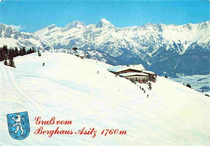 Leogang Saalbach-Hinterglemm AT Berghaus Asitz Winterpanorama Alpen
