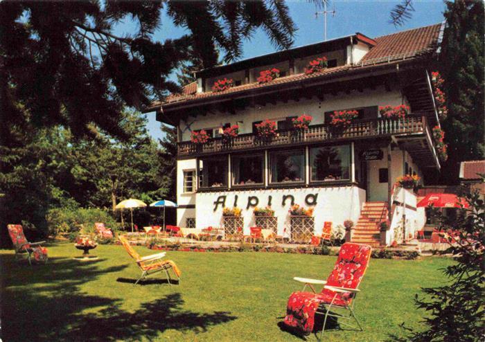 BAD WIEssEE Tegernsee Hotel Alpina Garten