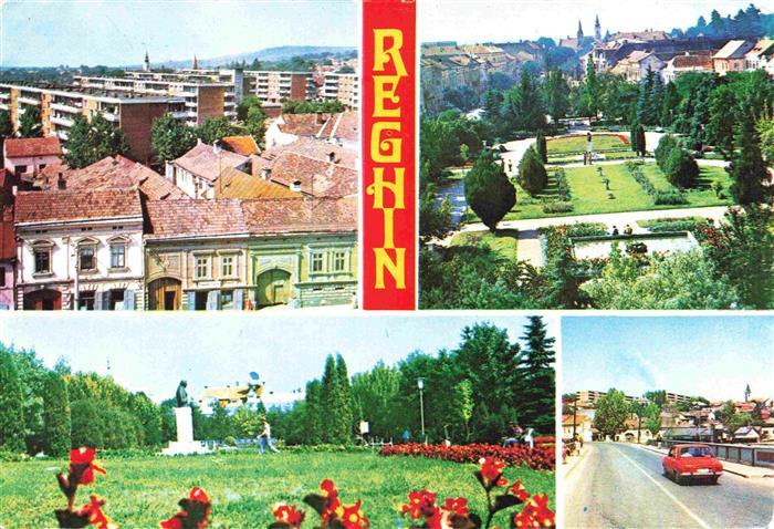 Reghin RO Teilansichten Park Denkmal