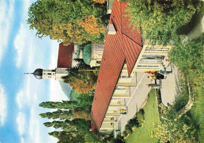 Bad Heilbrunn Wandelhalle Kirche