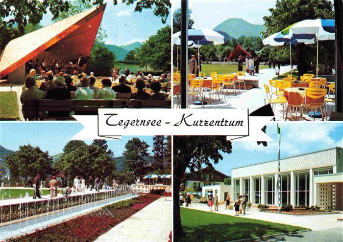 Tegernsee Bayern Kurzentrum Musikpavillon Restaurant Café Terrasse