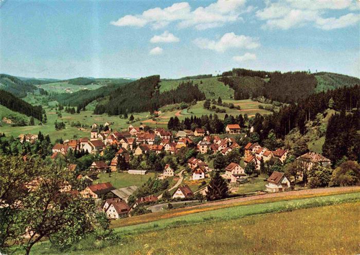 Lenzkirch Hochschwarzwald BW Panorama Heilklimatischer Hoehenkurort im Schwarzwa