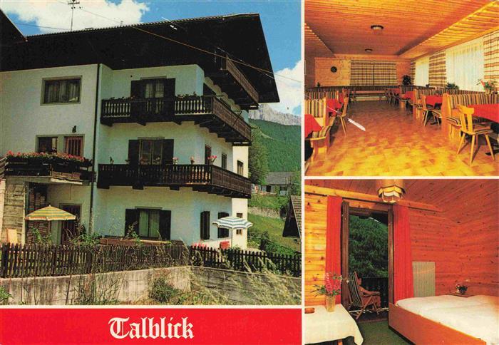 Welschnofen Suedtirol IT Gaestehaus Pension Talblick Gastraum Fremdenzimmer