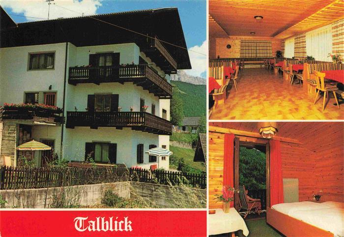Welschnofen Suedtirol IT Gaestehaus Pension Talblick Gastraum Fremdenzimmer